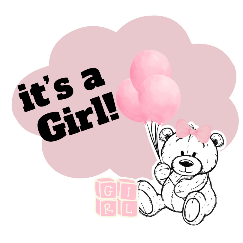 מדבקה להולדת הבת
